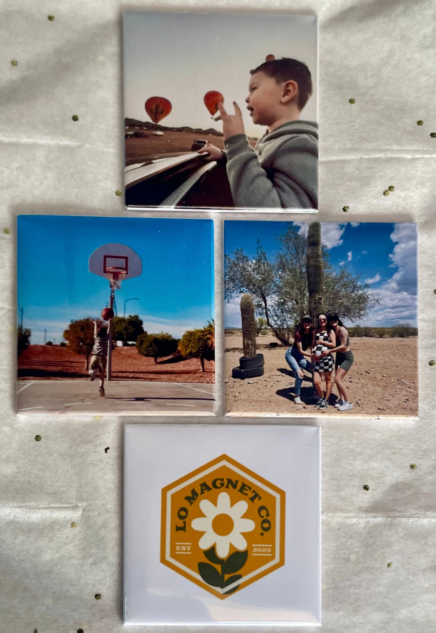 Custom Photo Magnets | Square
